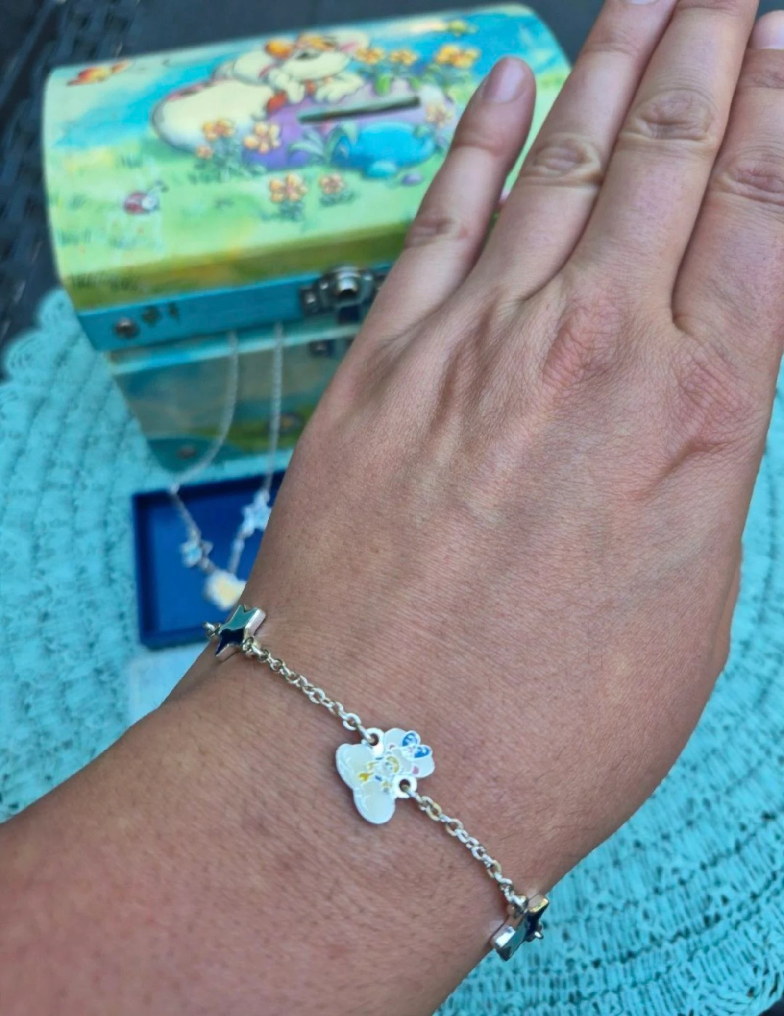 Lote de pulsera y collar Diddl y caja de joyas – photo 4